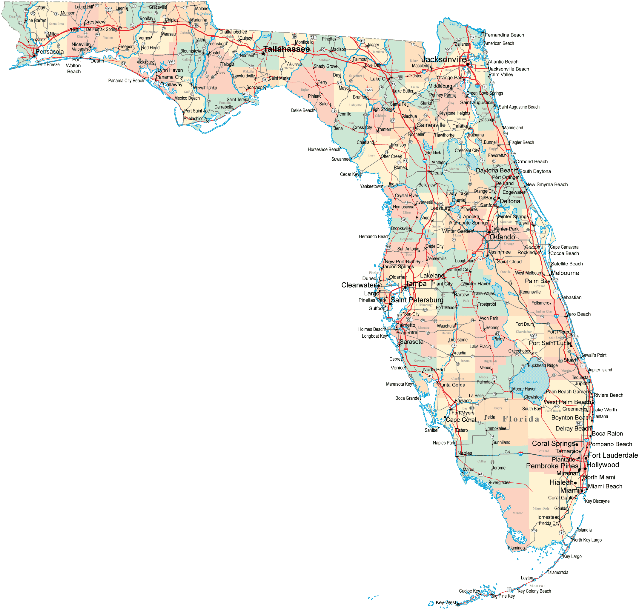 Florida Map